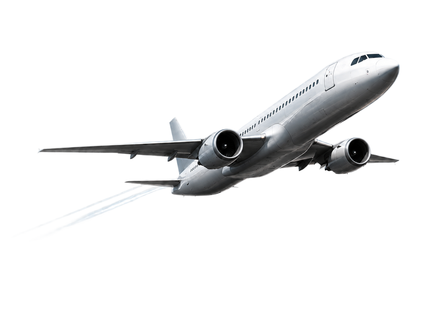 Airplane flying over the world with BovaRefill